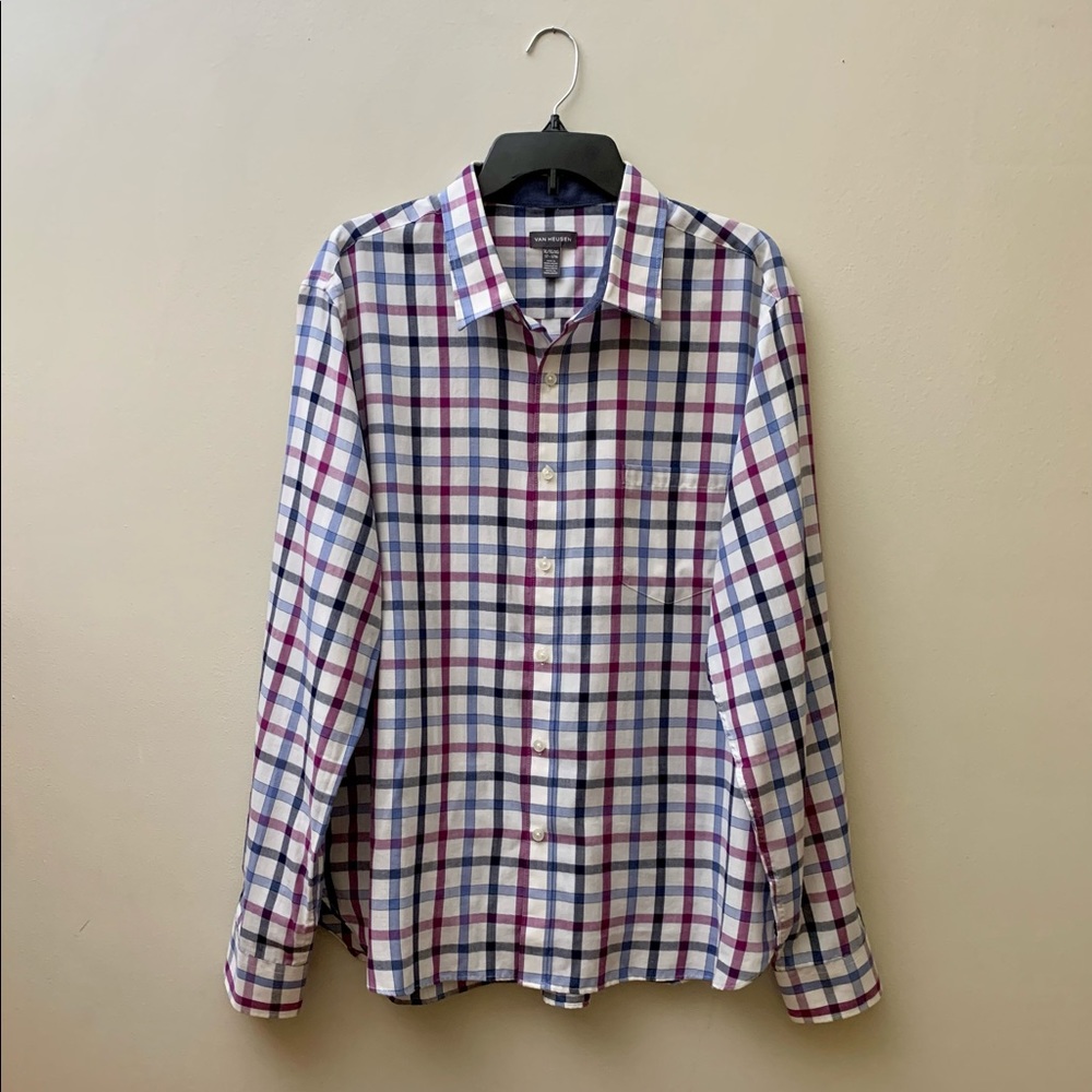 Van Heusen Men’s Long Sleeve Dress Shirt